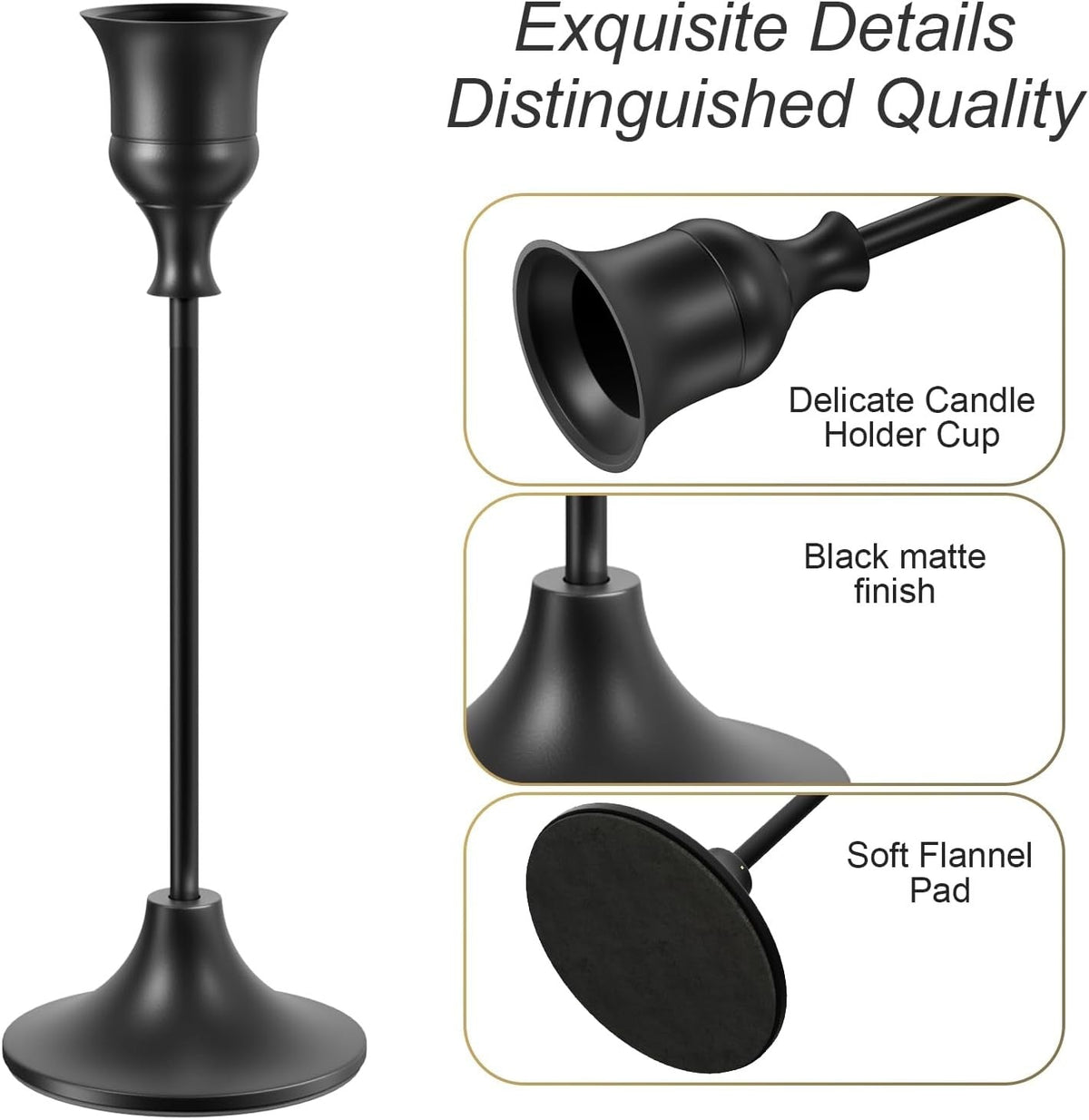 Close-up of the bell cup, matte finish and soft base pad